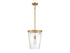 Dimond 1-Light Pendant in Matte Black