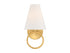 Compton 1-Light Wall Sconce in Warm Brass
