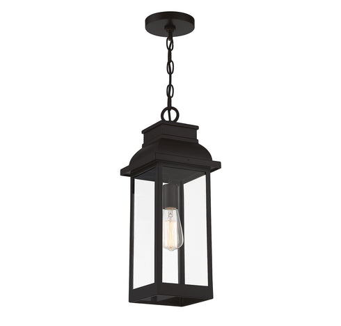 Drexel 1-Light Outdoor Hanging Lantern in English Bronze
