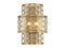 Mannheim 2-Light Wall Sconce in Warm Brass