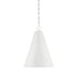 1-Light Pendant in Navy Blue