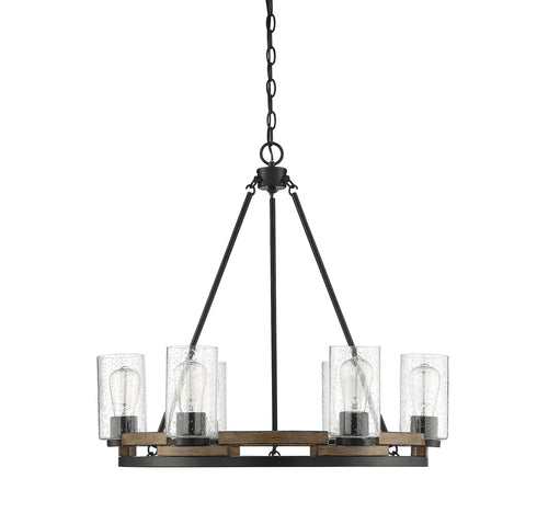 Lynwood 6-Light Chandelier in Lodge