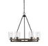 Lynwood 6-Light Chandelier in Lodge