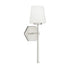 Conover 1-Light Wall Sconce in Satin Nickel