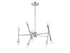 10-Light Chandelier in Chrome