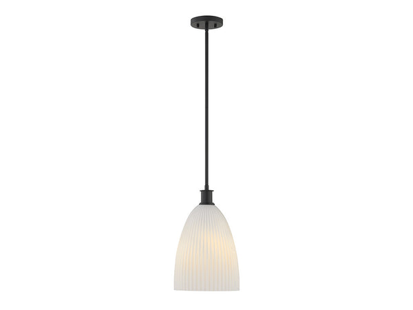 Baldwin 1-Light Pendant in Matte Black