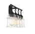 Fuller 4-Light Bathroom Vanity Light in Satin Nickel