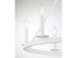 6-Light Chandelier in Matte Black