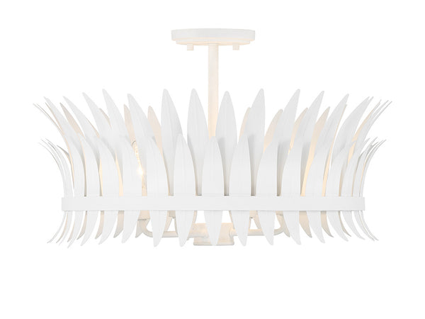 Ensley 4-Light Ceiling Light in Bisque White