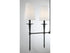 Trundle 5-Light Linear Chandelier in Matte Black