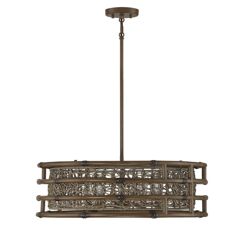 Treviso 5-Light Pendant in Grapevine
