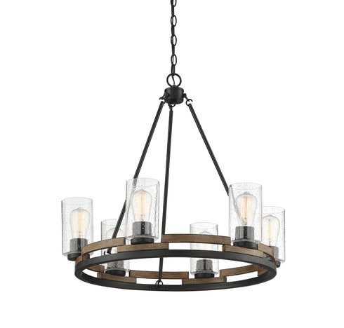 Lynwood 6-Light Chandelier in Lodge
