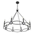 Minette 8-Light Chandelier in Spun Gold