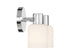 Strand 2-Light Bathroom Vanity Light in Matte Black