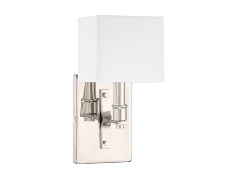 Collins 1-Light Wall Sconce in Polished Nickel