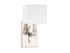 Collins 1-Light Wall Sconce in Polished Nickel