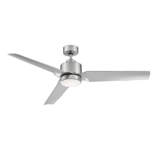 52" LED Ceiling Fan in Brushed Nickel