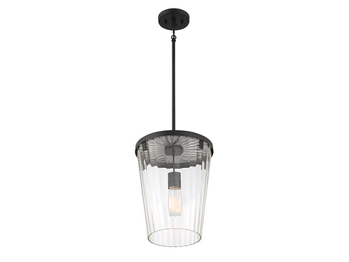 Dimond 1-Light Pendant in Matte Black