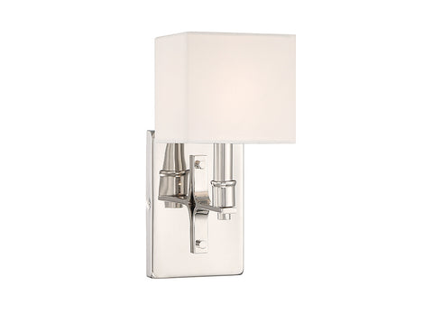 Collins 1-Light Wall Sconce in Polished Nickel