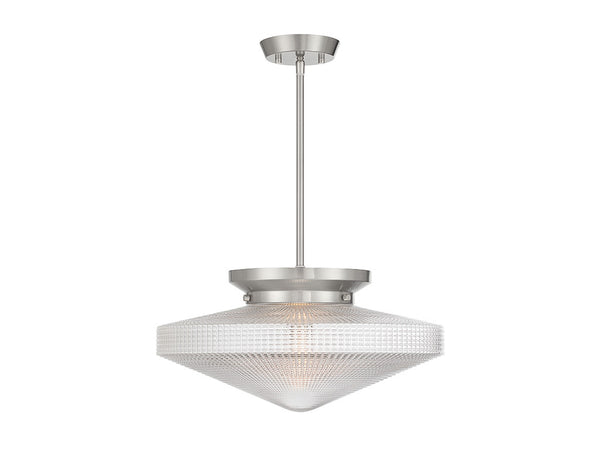 Norwich 1-Light Convertible in Satin Nickel