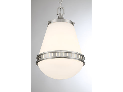 Endura 1-Light Pendant in Satin Nickel