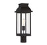 Drexel 1-Light Outdoor Post Lantern in English Bronze