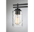 Baxter 3-Light Bathroom Vanity Light in Black
