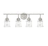 Fuller 4-Light Bathroom Vanity Light in Satin Nickel