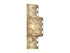 Mannheim 2-Light Wall Sconce in Warm Brass