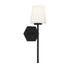 Conover 1-Light Wall Sconce in Satin Nickel