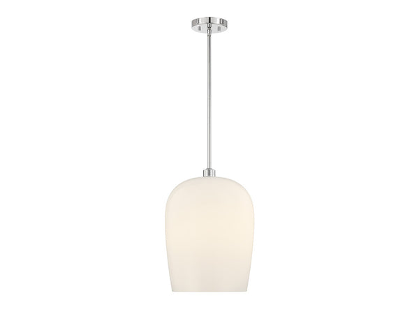 Livingston 1-Light Pendant in Chrome