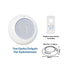 PINA Slim Flat LED Pool Light, Nicheless Surface Mount, Resin-Filled IP68, 12V, 10.2 inch