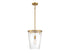 Dimond 1-Light Pendant in Matte Black
