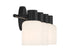 Strand 4-Light Bathroom Vanity Light in Matte Black