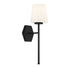 Conover 1-Light Wall Sconce in Satin Nickel