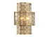 Mannheim 2-Light Wall Sconce in Warm Brass