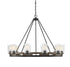 Lynwood 10-Light Chandelier in Lodge