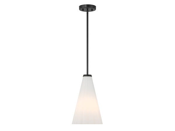 Bristol 1-Light Pendant in Matte Black