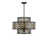 Mannheim 4-Light Pendant in Matte Black