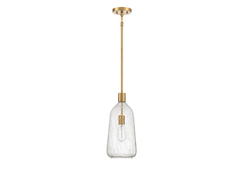 Adair 1-Light Pendant in Polished Nickel