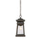 Taylor 1-Light Outdoor Hanging Lantern in English Bronze with Gold