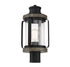 Parker 1-Light Outdoor Post Lantern in Lodge