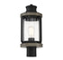 Parker 1-Light Outdoor Post Lantern in Lodge