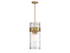 Ashton 3-Light Pendant in Warm Brass