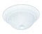 2-Light Ceiling Light in Matte White