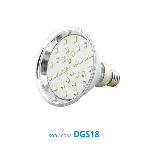 PINA PAR38 LED Underwater Light Bulb, 18W 12V, Fountain and Pool Replacement, White or Green