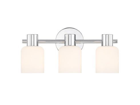 Strand 3-Light Bathroom Vanity Light in Chrome