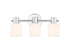 Strand 3-Light Bathroom Vanity Light in Chrome