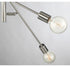 6-Light Chandelier in Polished Nickel