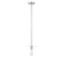 1-Light Mini Pendant in Polished Nickel